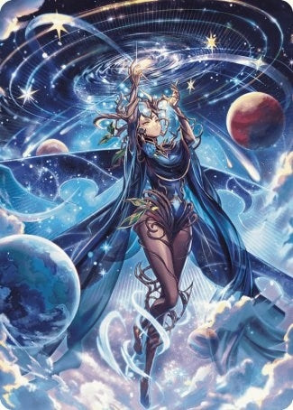Omniscience Anime Art Card (78) [ASWOE] - MTG Single