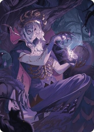 Necropotence Art Card (80) [ASWOE] - MTG Single