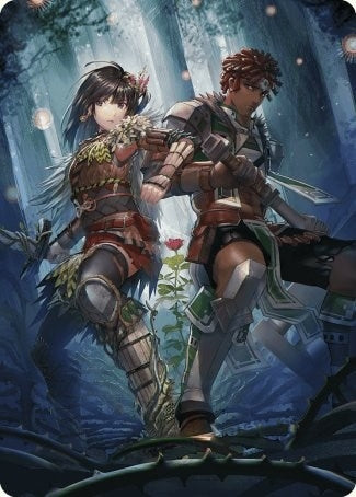 Defense of the Heart Art Card (81) [ASWOE] - MTG Single