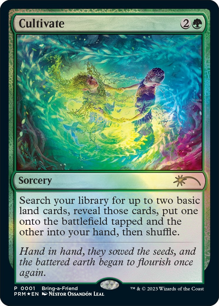 Cultivate (Bring-a-Friend Promo) (1) [UMP] - MTG Single