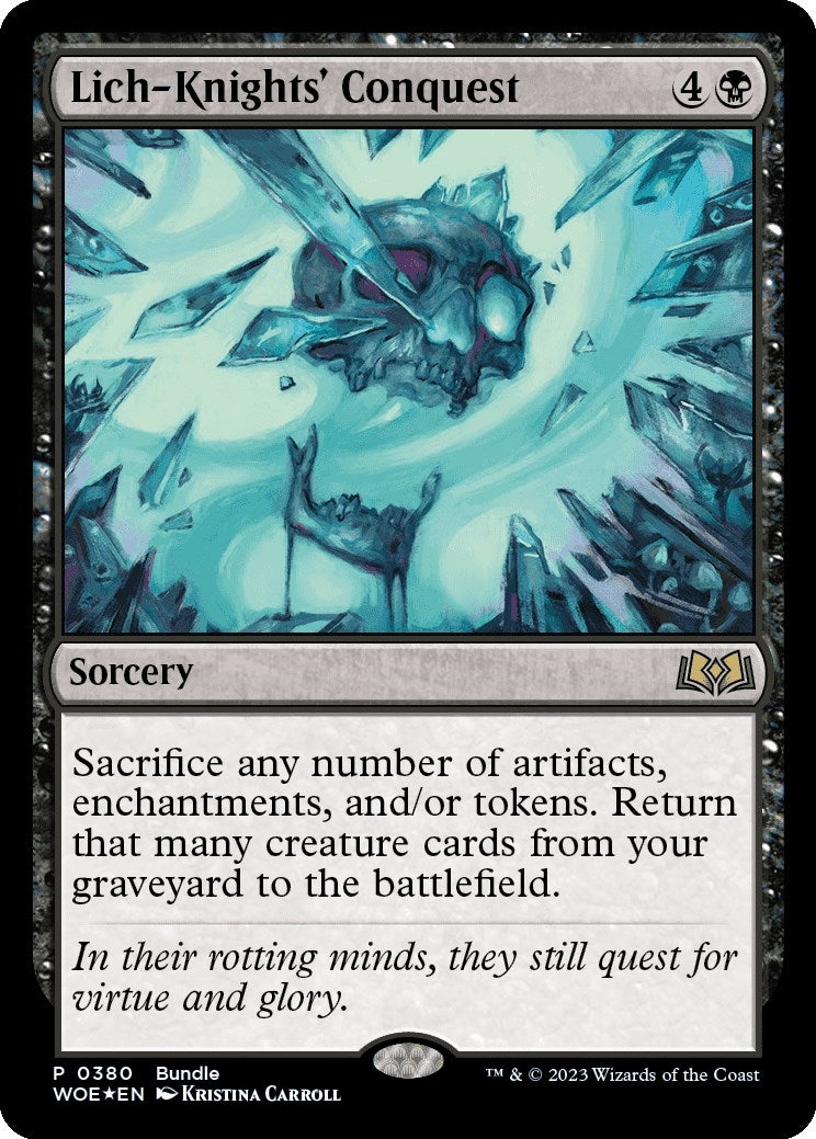 Lich-Knights’ Conquest (WOE Bundle) (380) [UMP] - MTG Single