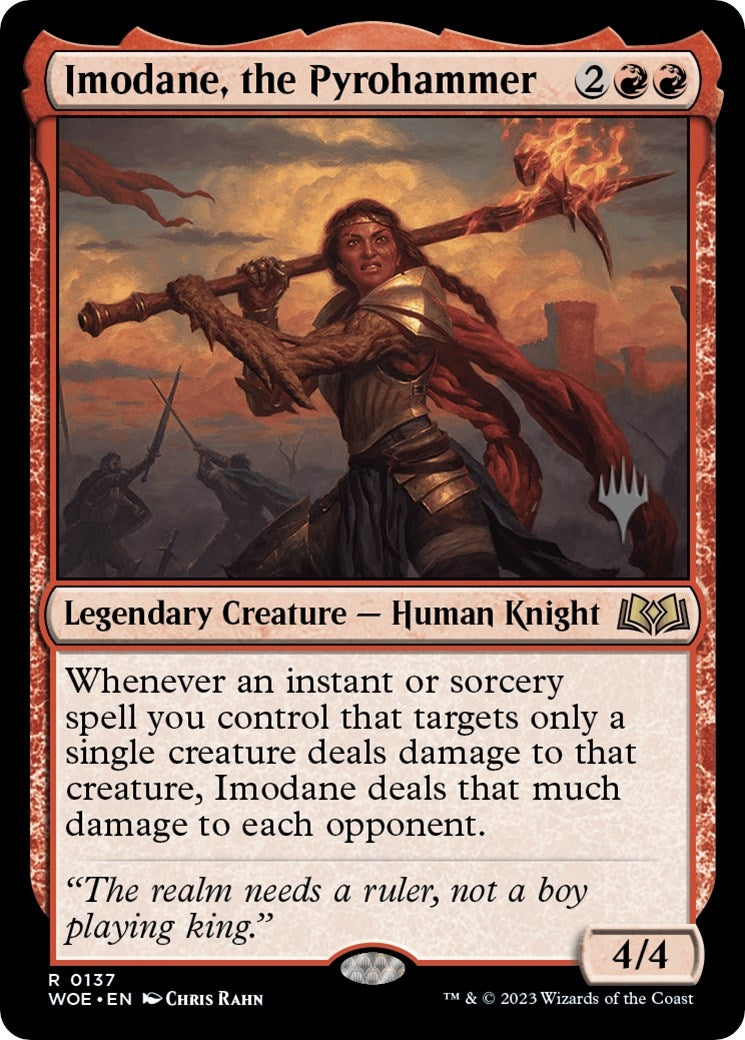 Imodane the Pyrohammer (137) [PPWOE] - MTG Single