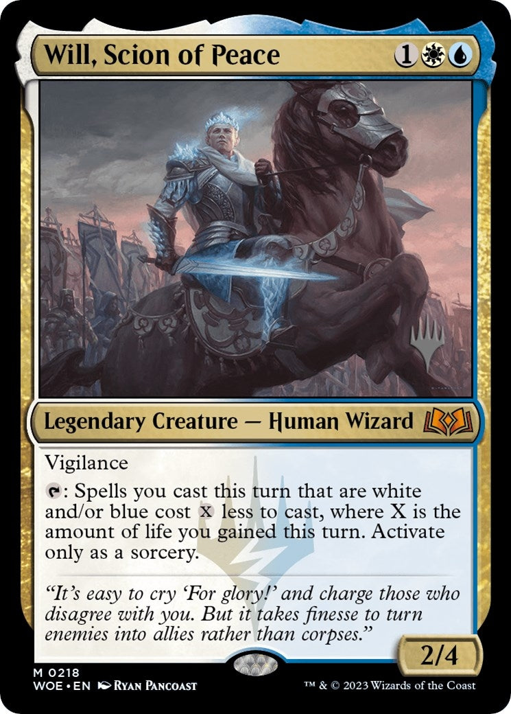 Will Scion of Peace (218) [PPWOE] - MTG Single