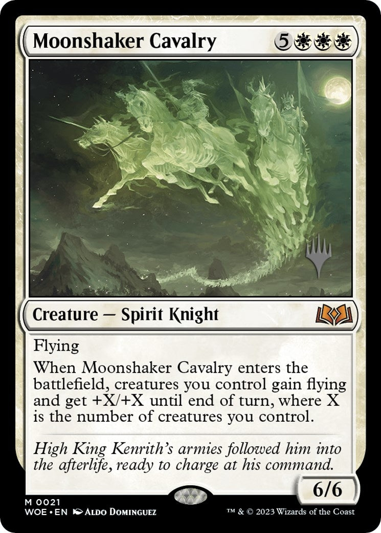 Moonshaker Cavalry (21) [PPWOE] - MTG Single