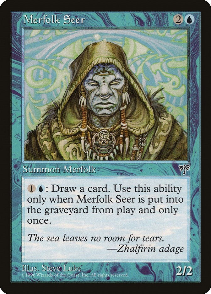Merfolk Seer [MIR] - MTG Single