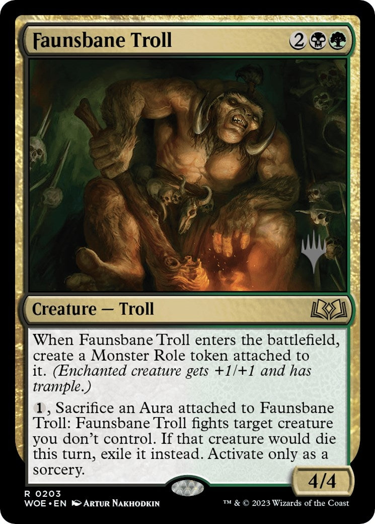 Faunsbane Troll (203) [PPWOE] - MTG Single