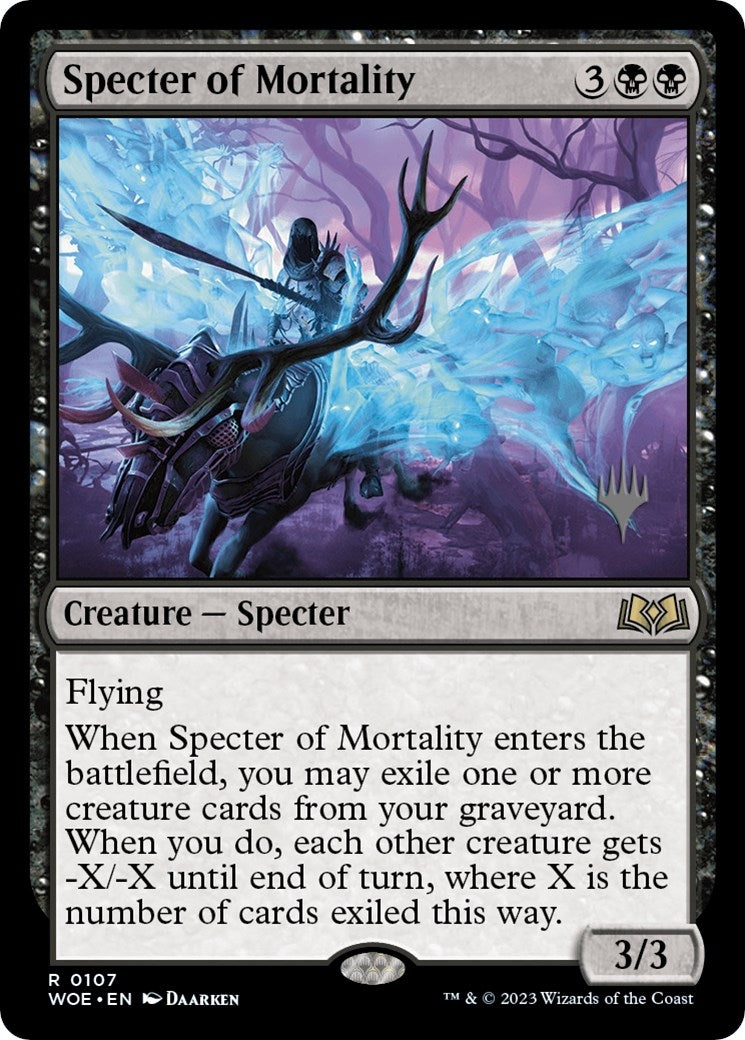 Specter of Mortality (107) [PPWOE] - MTG Single