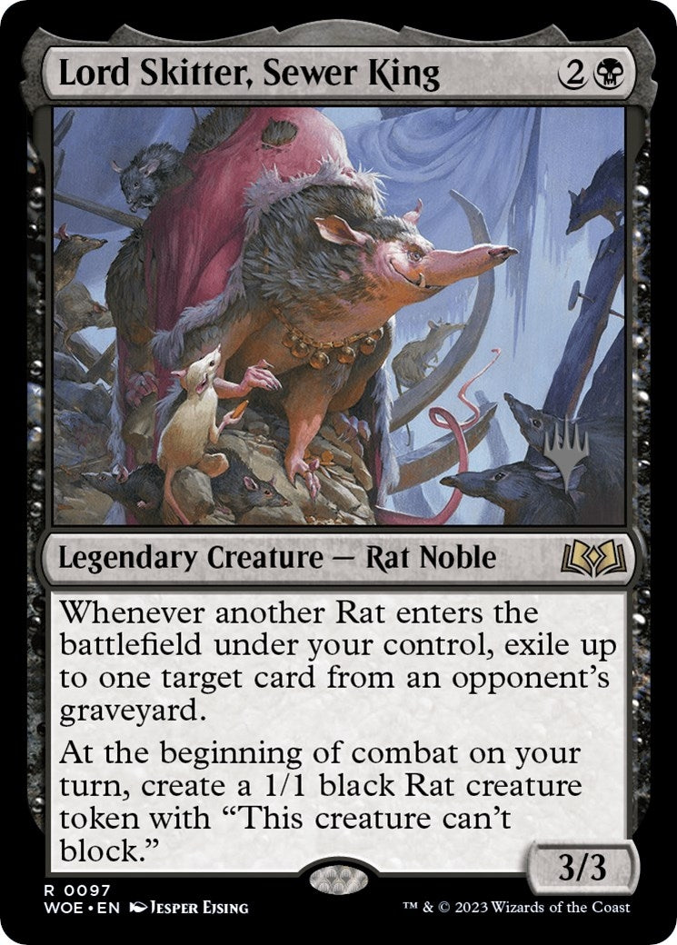 Lord Skitter Sewer King (97) [PPWOE] - MTG Single