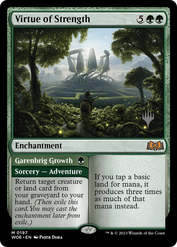 Virtue of Strength (197) [PPWOE] - MTG Single