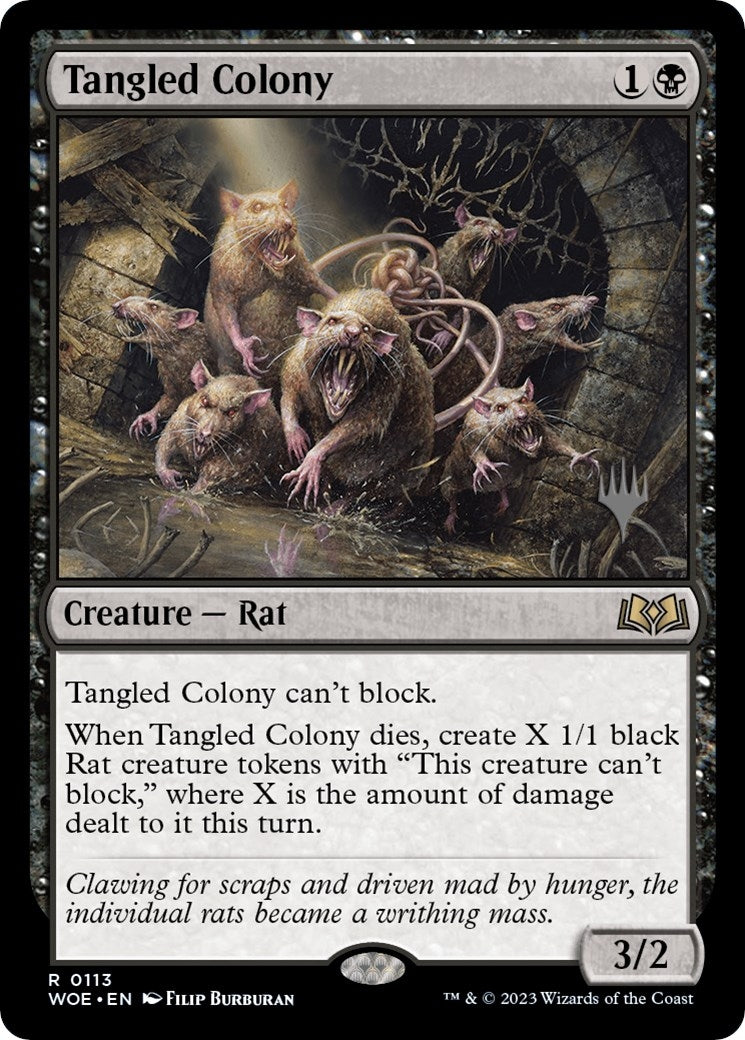 Tangled Colony (113) [PPWOE] - MTG Single