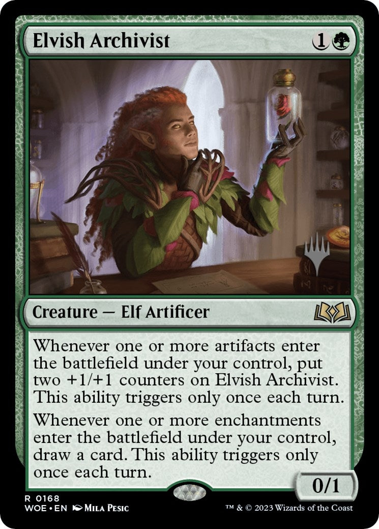 Elvish Archivist (168) [PPWOE] - MTG Single