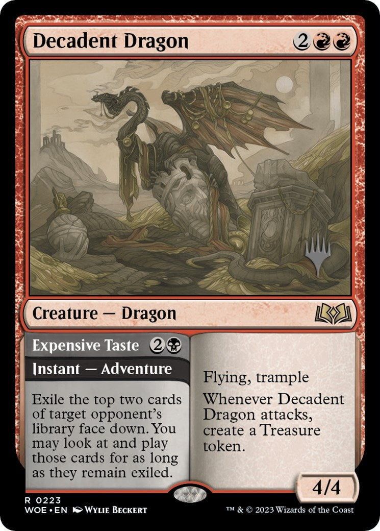 Decadent Dragon (223) [PPWOE] - MTG Single