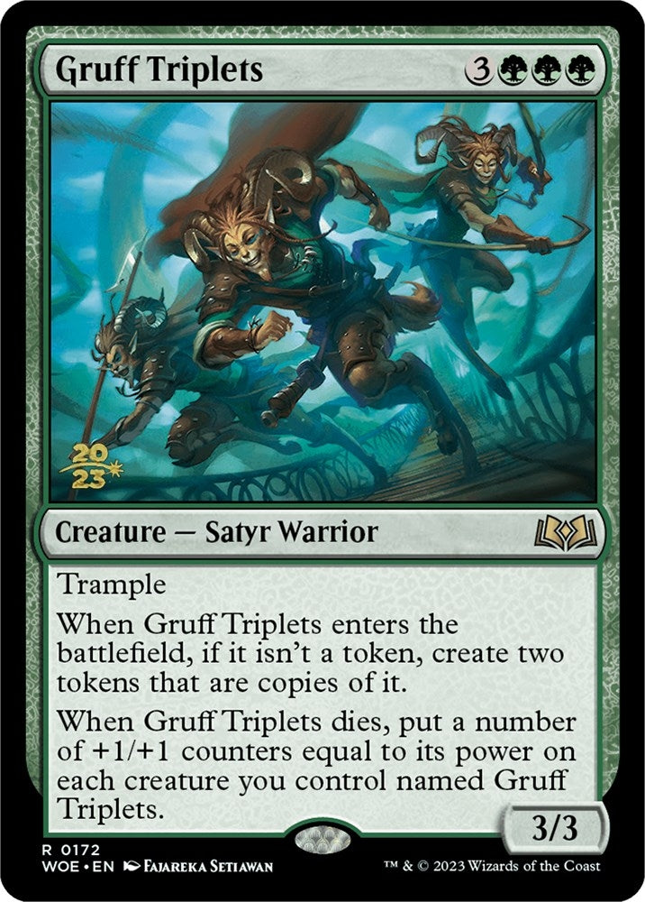 Gruff Triplets (172) [PRE] - MTG Single