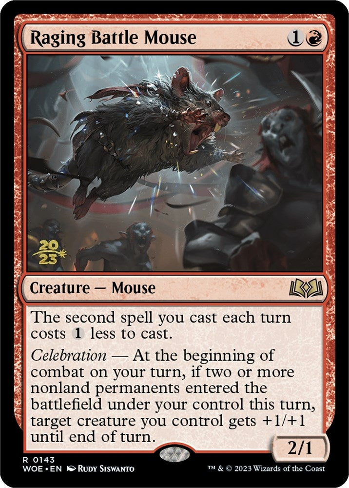 Raging Battle Mouse (143) [PRE] - MTG Single