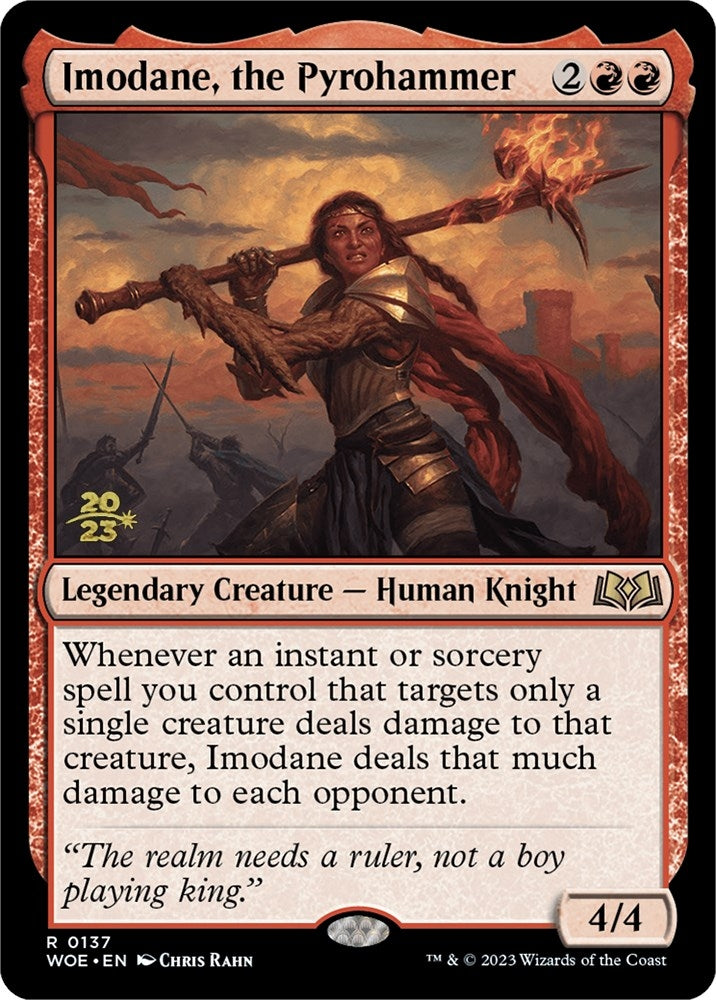 Imodane the Pyrohammer (137) [PRE] - MTG Single