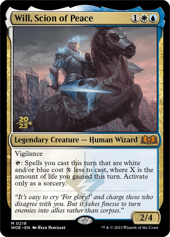 Will Scion of Peace (218) [PRE] - MTG Single