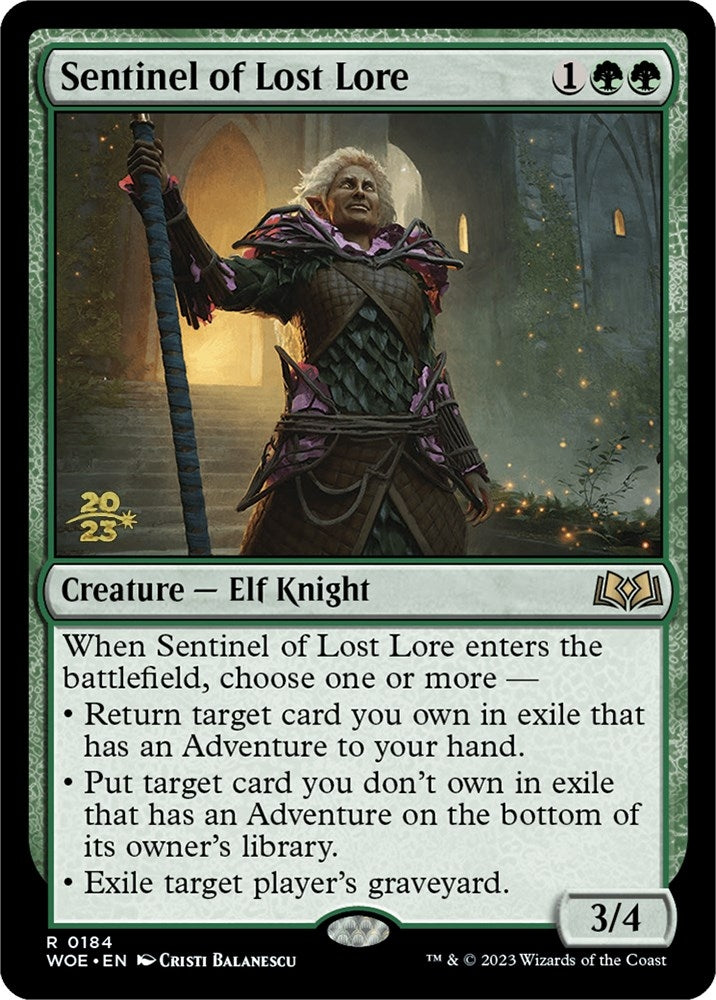 Sentinel of Lost Lore (184) [PRE] - MTG Single