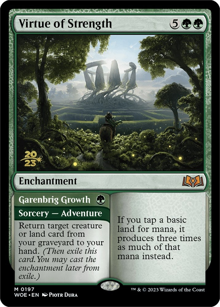 Virtue of Strength (197) [PRE] - MTG Single