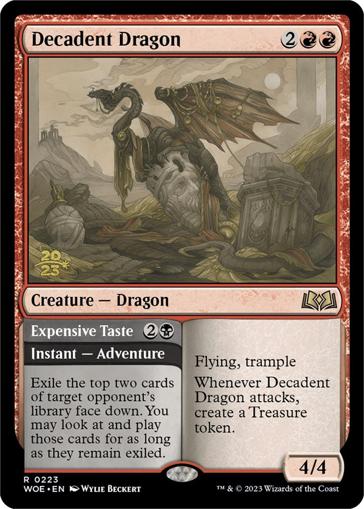 Decadent Dragon (223) [PRE] - MTG Single