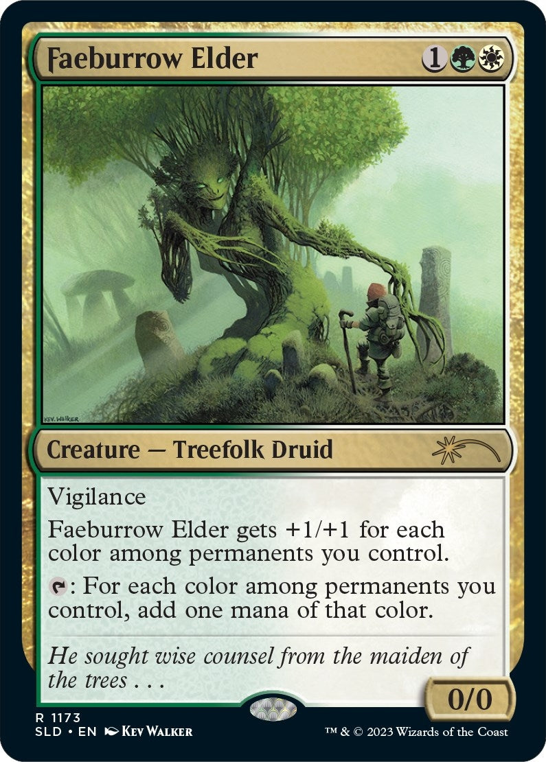 Faeburrow Elder (1173) [SLD] - MTG Single