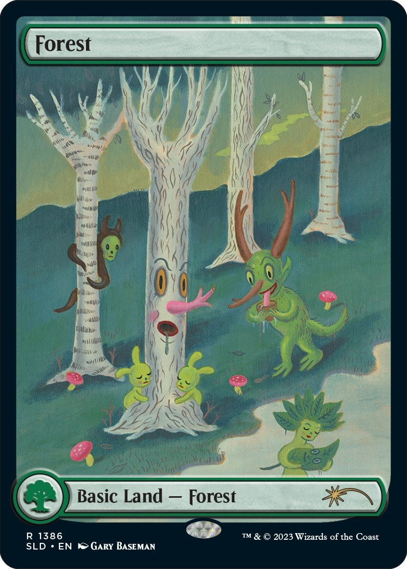 Forest (1386) (1386) [SLD] - MTG Single