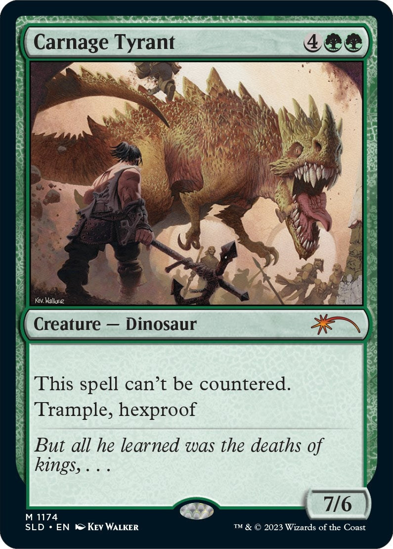 Carnage Tyrant (1174) [SLD] - MTG Single
