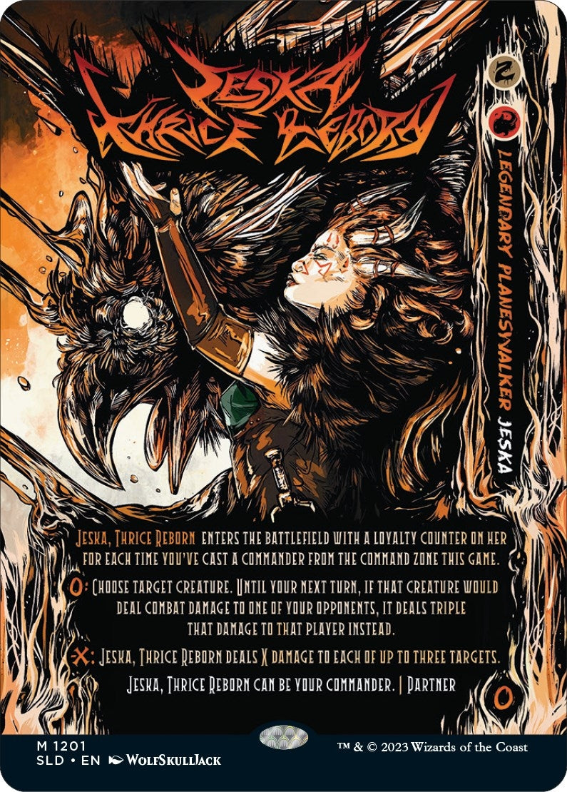 Jeska Thrice Reborn (1201) [SLD] - MTG Single