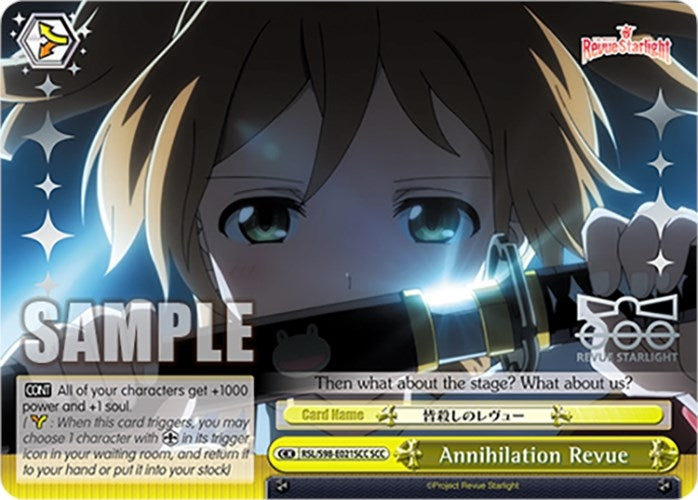 Annihilation Revue (SCC) (98021) [RSL] - Weiss Schwarz Single