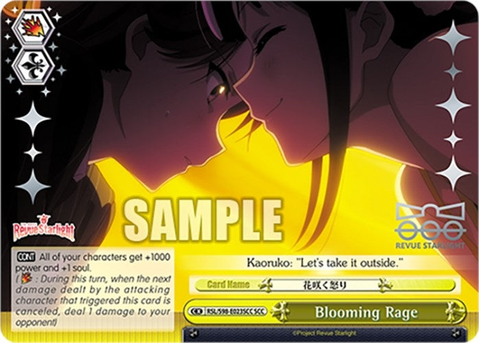 Blooming Rage (SCC) (98023) [RSL] - Weiss Schwarz Single
