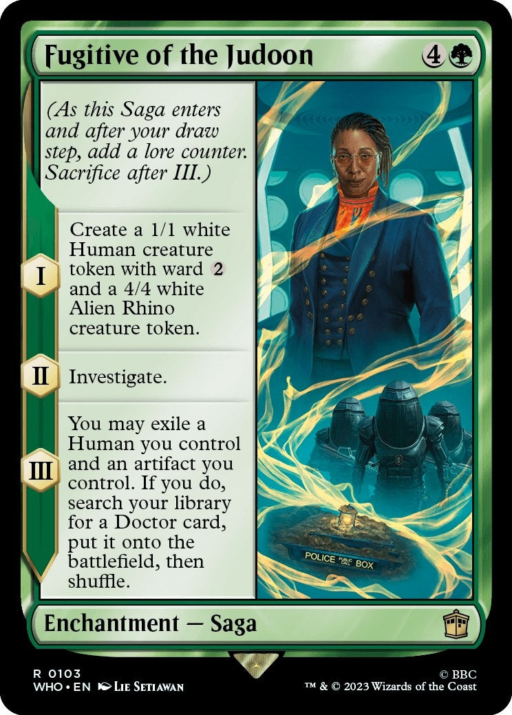 Fugitive of the Judoon (103) [WHO] - MTG Single