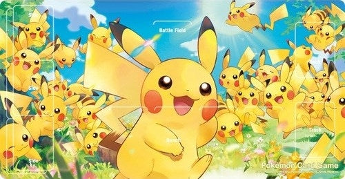 Pokemon TCG: Pokemon Center Japan Exclusive Gathering of Pikachu Playmat - Playmats Sealed