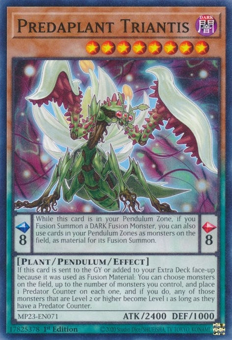 Predaplant Triantis (23071) (MP23) - YuGiOh Single
