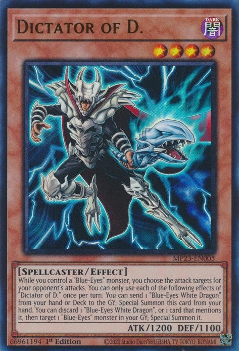 Dictator of D. (23005) (MP23) - YuGiOh Single