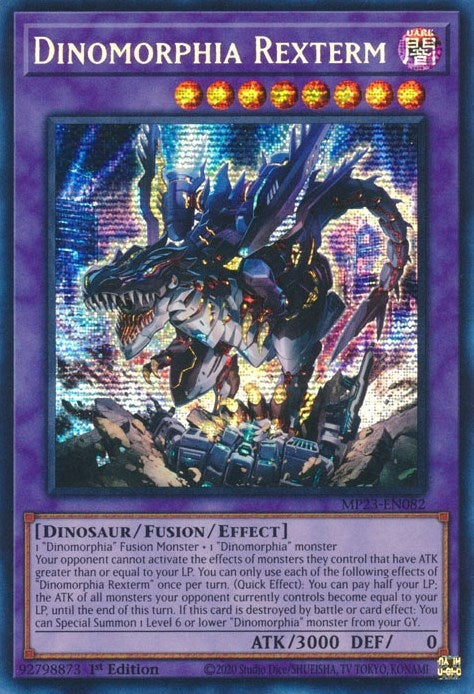 Dinomorphia Rexterm (23082) (MP23) - YuGiOh Single