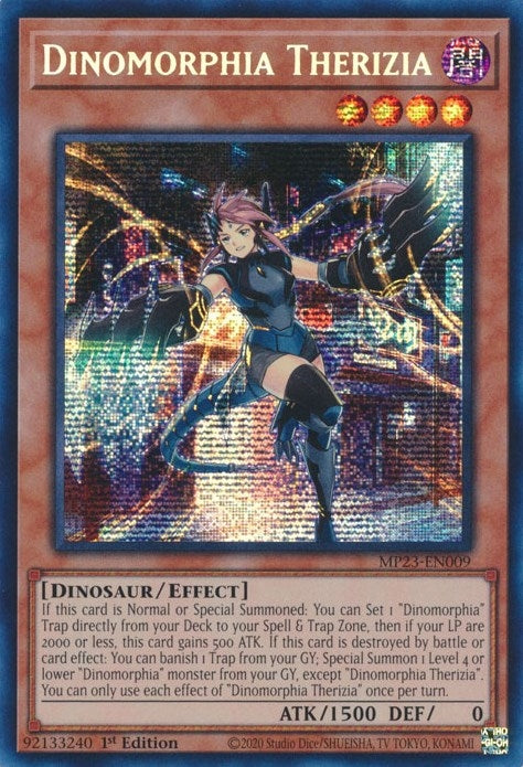 Dinomorphia Therizia (23009) (MP23) - YuGiOh Single