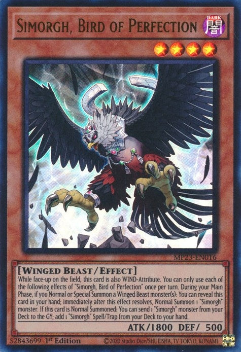 Simorgh Bird of Perfection (23016) (MP23) - YuGiOh Single