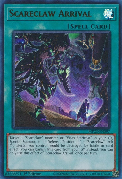 Scareclaw Arrival (23097) (MP23) - YuGiOh Single
