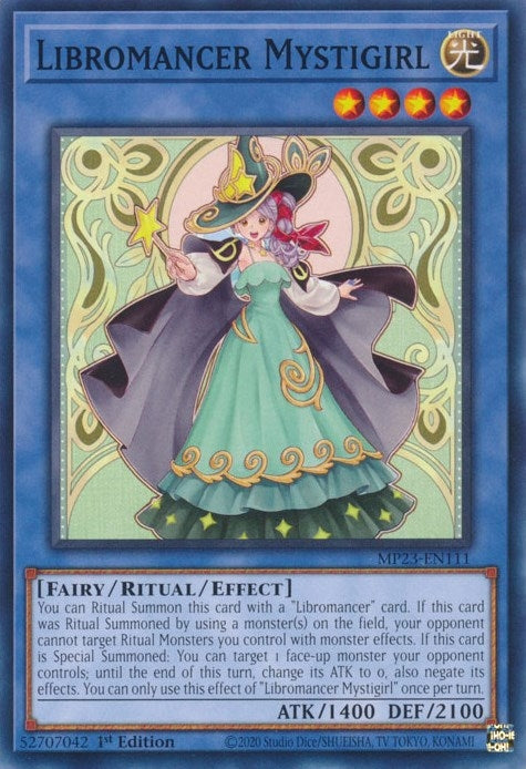 Libromancer Mystigirl (23111) (MP23) - YuGiOh Single