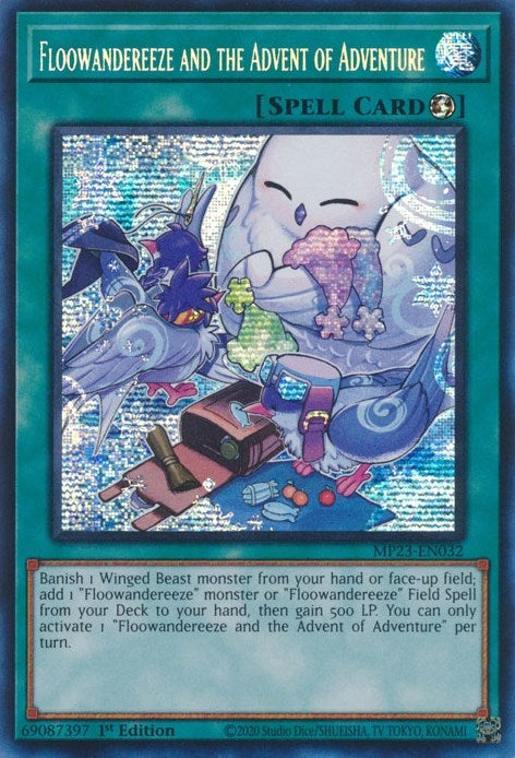 Floowandereeze and the Advent of Adventure (23032) (MP23) - YuGiOh Single