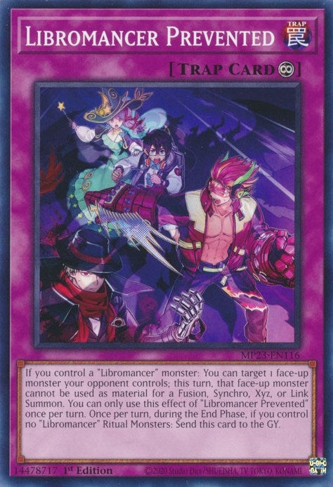 Libromancer Prevented (23116) (MP23) - YuGiOh Single