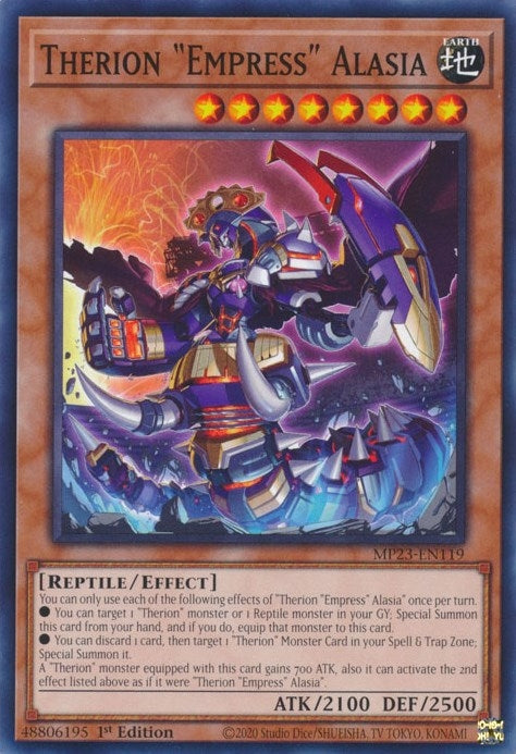 Therion ’Empress’ Alasia (23119) (MP23) - YuGiOh Single