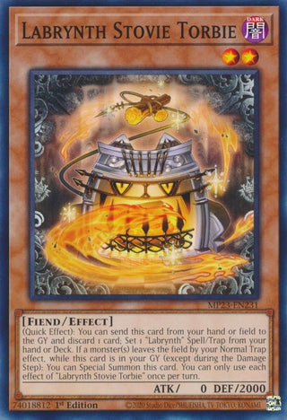Labrynth Stovie Torbie (23231) (MP23) - YuGiOh Single