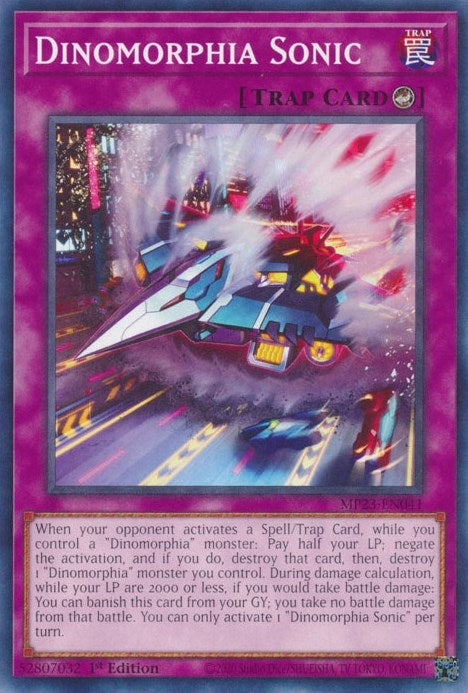 Dinomorphia Sonic (23041) (MP23) - YuGiOh Single
