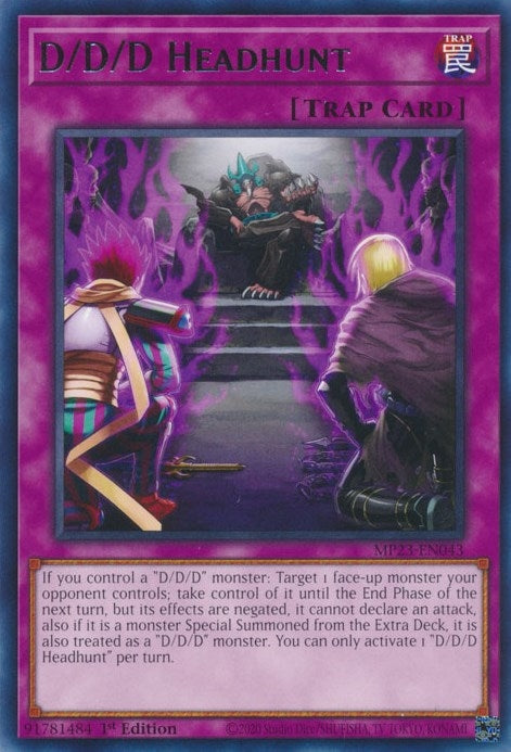 D/D/D Headhunt (23043) (MP23) - YuGiOh Single