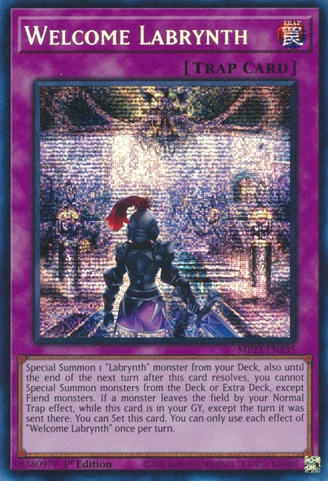 Welcome Labrynth (23235) (MP23) - YuGiOh Single