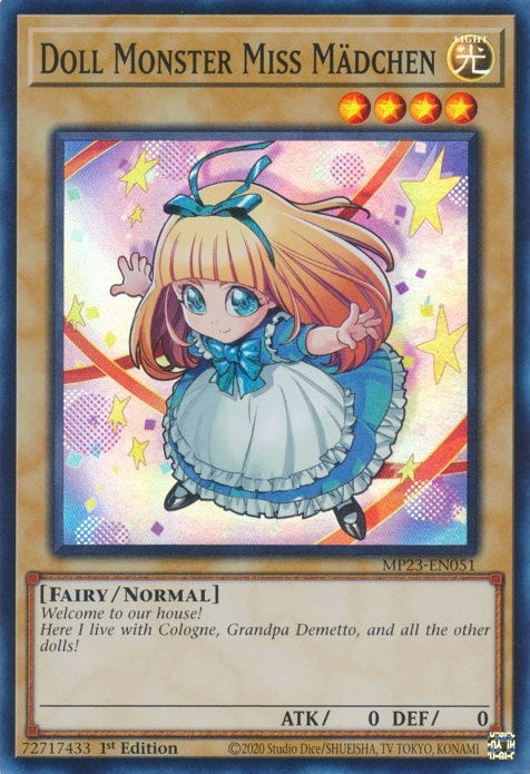 Doll Monster Miss Madchen (23051) (MP23) - YuGiOh Single