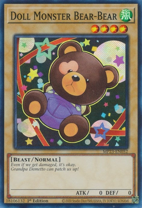 Doll Monster Bear-Bear (23052) (MP23) - YuGiOh Single