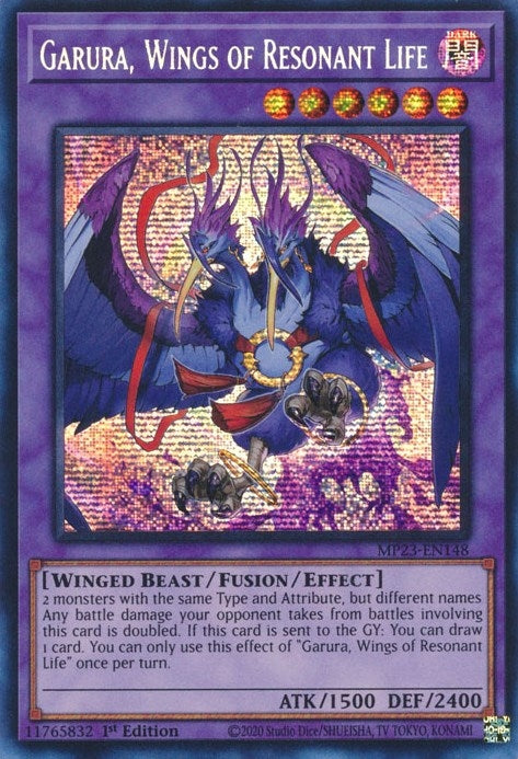 Garura Wings of Resonant Life (23148) (MP23) - YuGiOh Single