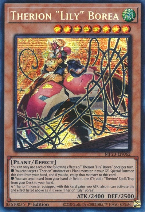 Therion ’Lily’ Borea (23062) (MP23) - YuGiOh Single