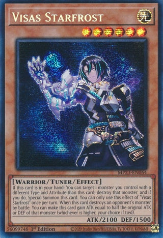 Visas Starfrost (23064) (MP23) - YuGiOh Single